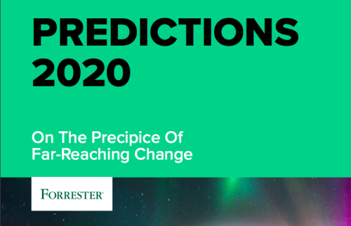 Forrester 2020 Predictions Header