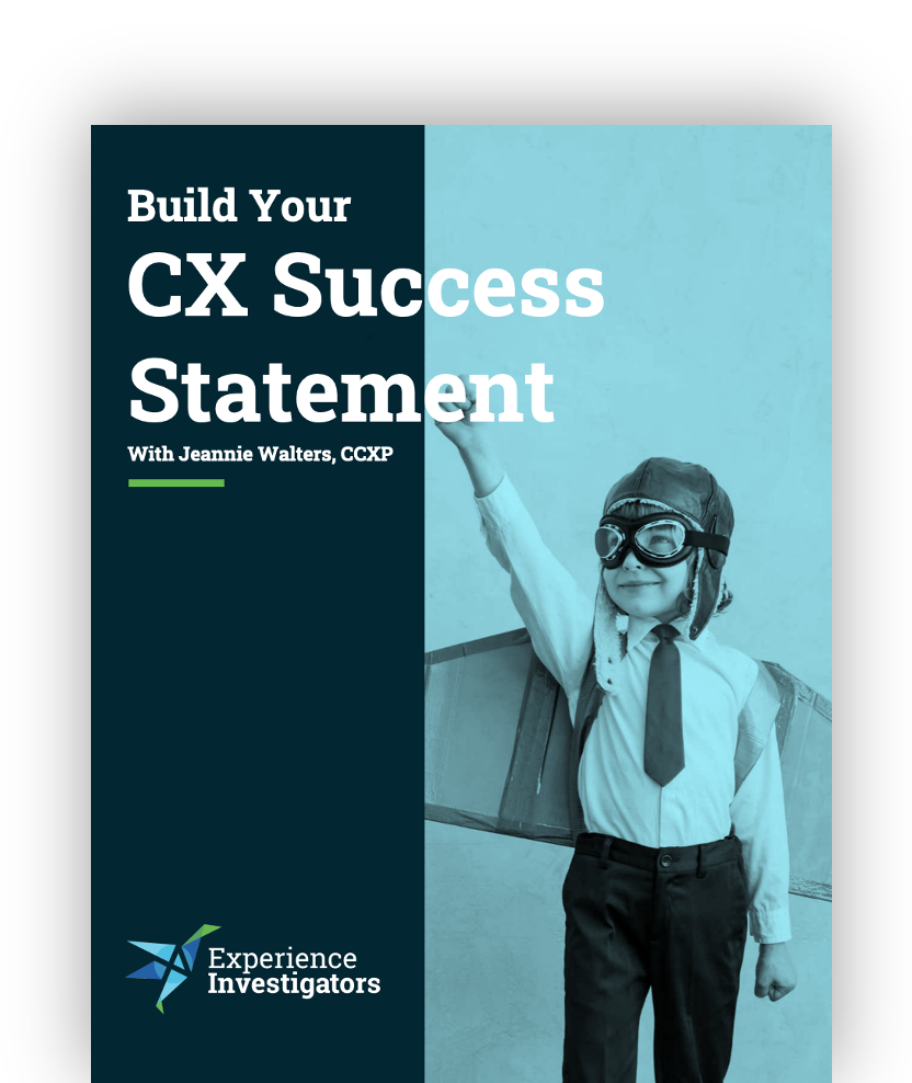 CX Success Statement Workbook Preview